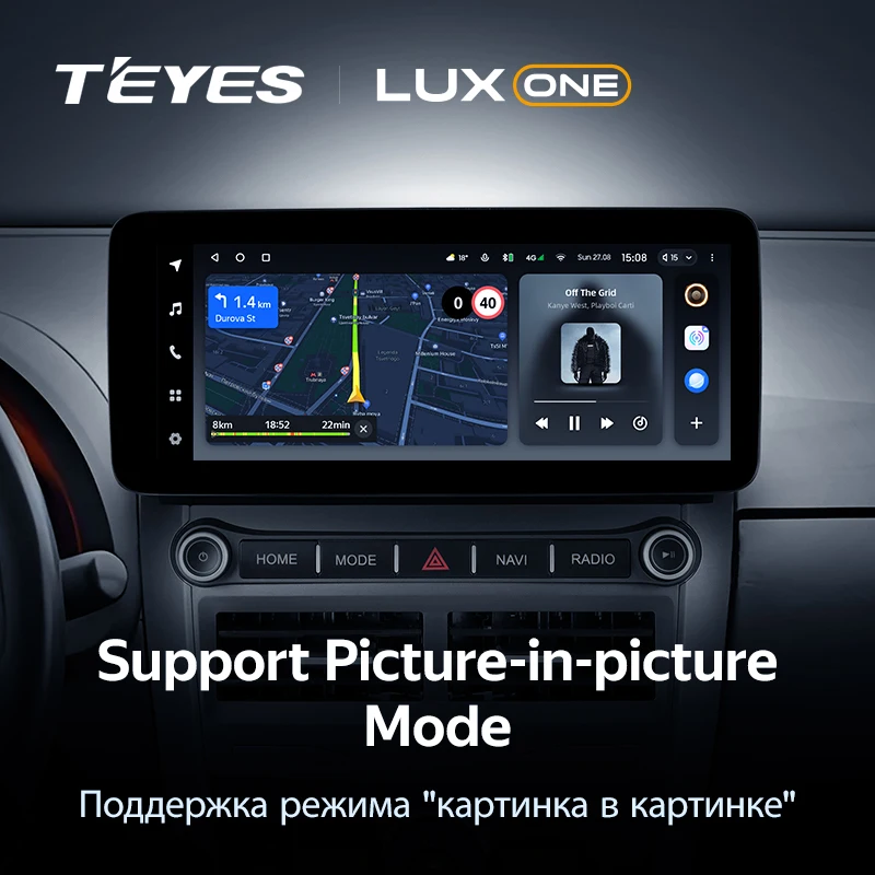Штатная магнитола Teyes LUX ONE 360 6/128 Toyota Corolla 10 E140 E150 (2006-2013)