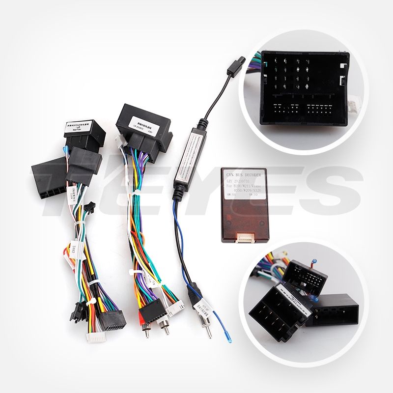 Переходная рамка Mercedes-Benz C/CLK Class S203 W203 W209 A209 (2000-2005) (9")