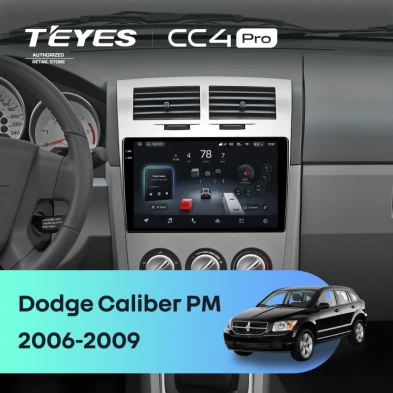 Штатная магнитола Teyes CC4 Pro 12/256 Dodge Caliber PM (2006-2009)