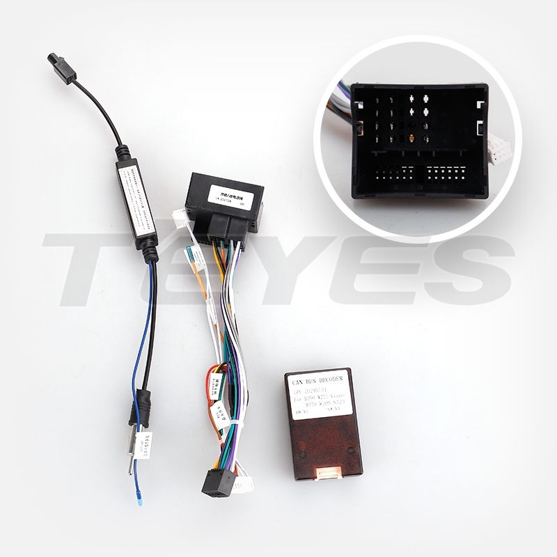 Переходная рамка Mercedes-Benz E-Class S211 W211 / CLS-Class C219 (2002-2010) (9")