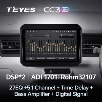 Штатная магнитола Teyes CC3 2K 4/64 Suzuki Ignis (2016-2020)