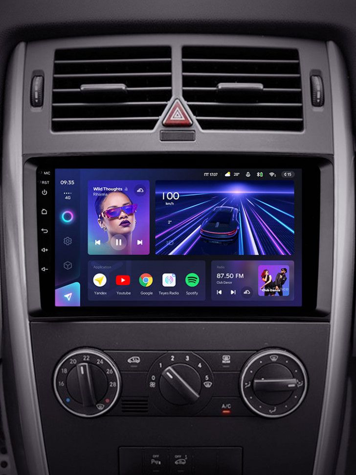 Штатная магнитола Teyes CC3 4/32 Mercedes-Benz B-Class T245 (2005-2011)