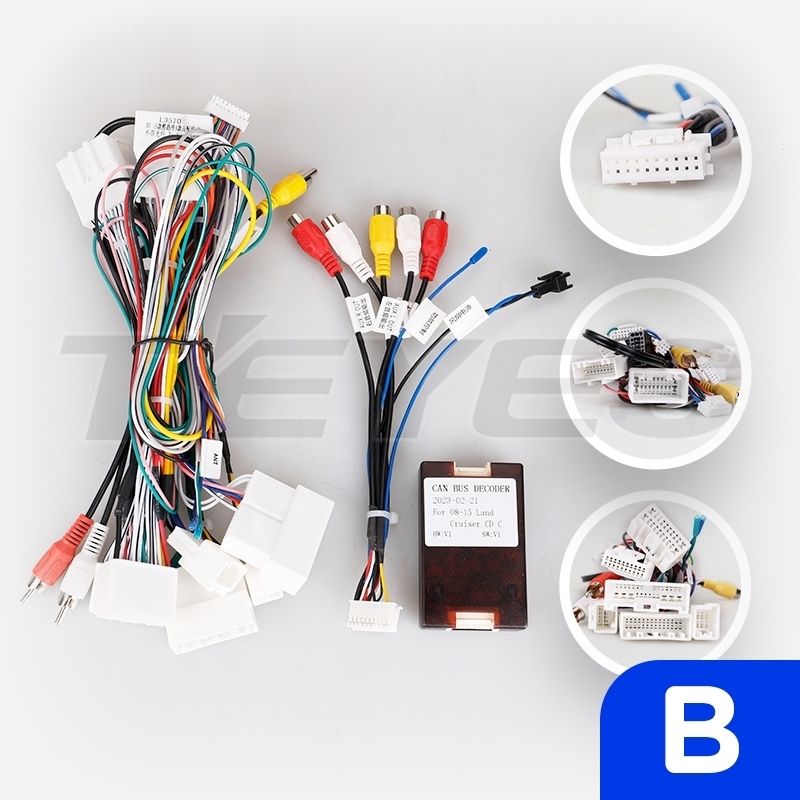 Штатная магнитола Teyes CC3 2K 4/64 Toyota Land Cruiser 11 200 (2007-2015) F2 Тип-B