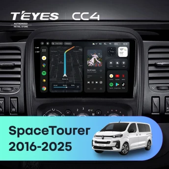 Штатная магнитола Teyes CC4 8/128 Citroen SpaceTourer (2016-2026)