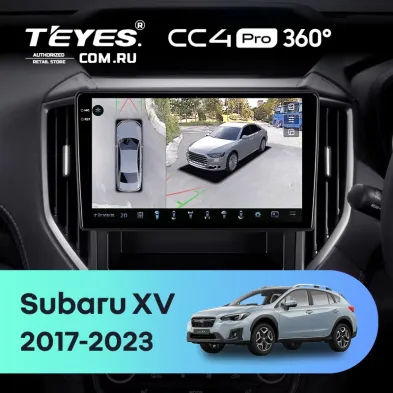 Штатная магнитола Teyes CC4 Pro 360 8/128 Subaru XV (2017-2023)