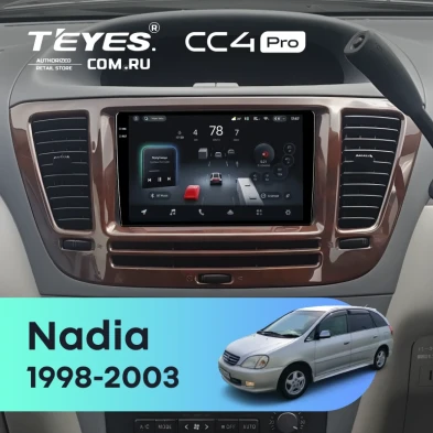 Штатная магнитола Teyes CC4 Pro 12/256 Toyota Nadia (1998-2003)