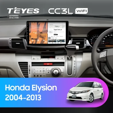 Штатная магнитола Teyes CC3L WiFi 2/32 Honda Elysion (2004-2013)