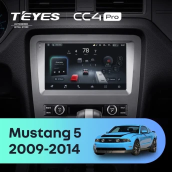 Штатная магнитола Teyes CC4 Pro 8/128 Ford Mustang 5 S-197 (2009-2014) F2