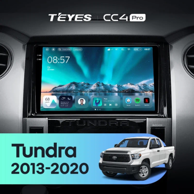 Штатная магнитола Teyes CC4 Pro 8/128 Toyota Tundra XK50 (2013-2020)