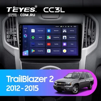 Штатная магнитола Teyes CC3L 4/64 Chevrolet TrailBlazer 2 (2012-2015)