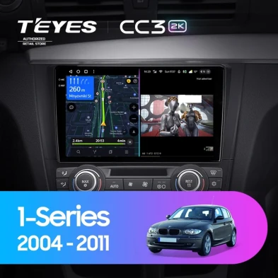 Штатная магнитола Teyes CC3 2K 6/128 BMW 1 серия E88 E82 E81 E87 (2004-2011) F2
