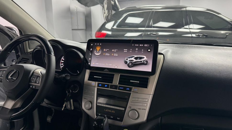 Штатная магнитола Teyes LUX ONE 360 6/128 Lexus RX300 RX330 RX350 RX400H (2003-2009) Тип-B