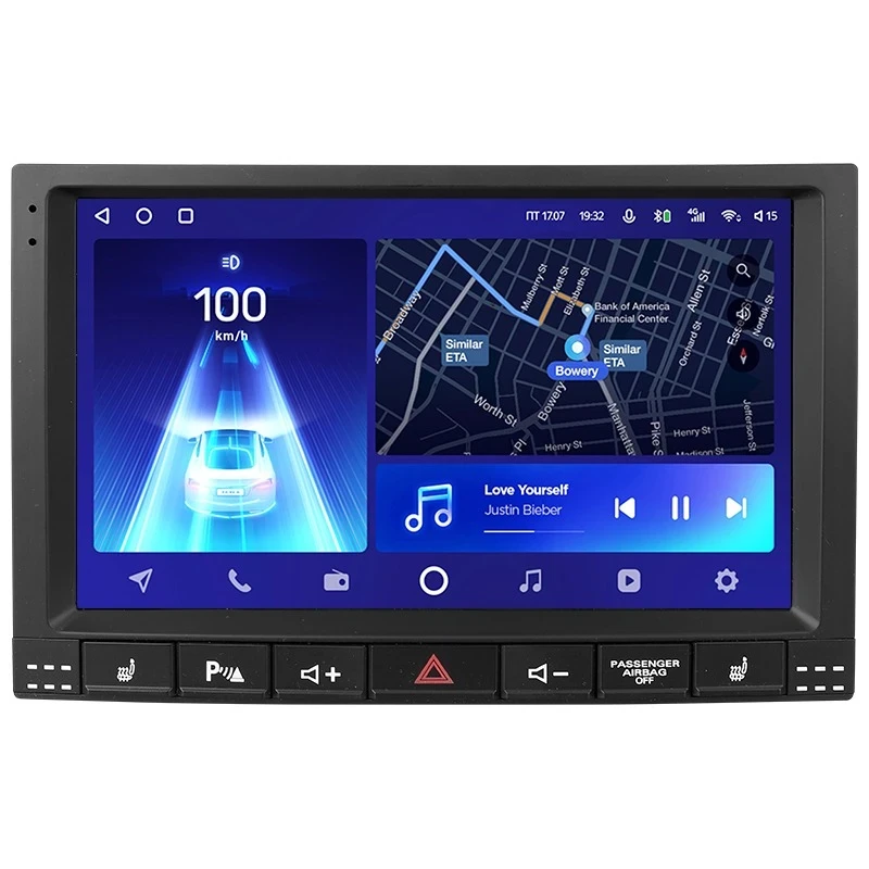 Переходная рамка Volkswagen Touareg GP (2002-2010) F2 (9")