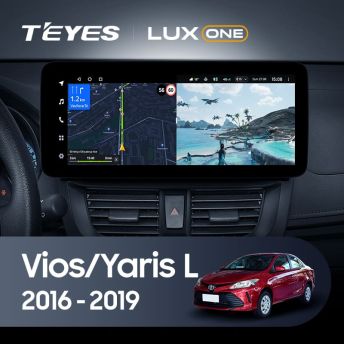 Штатная магнитола Teyes LUX ONE 4/32 Toyota Vios Yaris L (2016-2019)