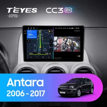 Штатная магнитола Teyes CC3 2K 4/32 Opel Antara 1 (2006-2017)