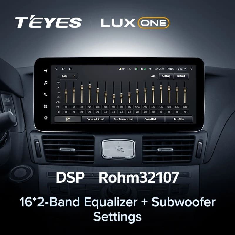 Штатная магнитола Teyes LUX ONE 4/32 Nissan Fuga 2 (2009-2024) Тип-B