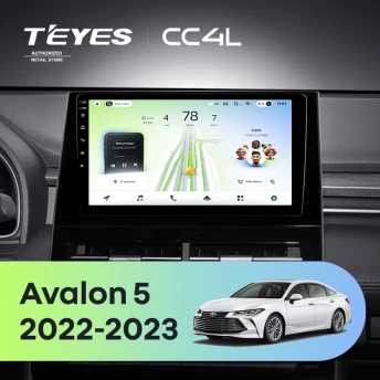 Штатная магнитола Teyes CC4L 6/64 Toyota Avalon V XX50 (2022-2023)