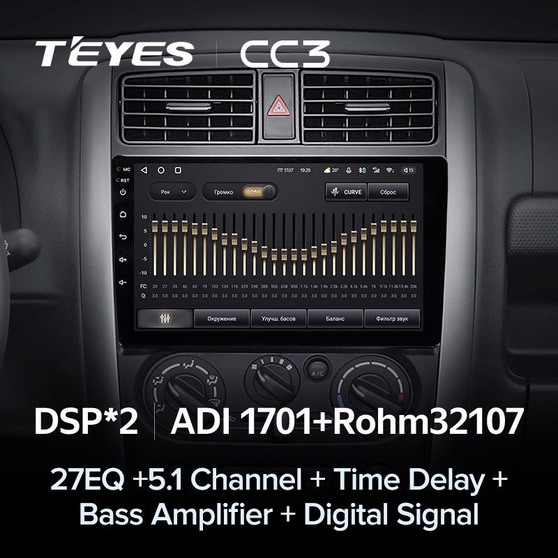 Штатная магнитола Teyes CC3 4/32 Suzuki Jimny 3 (2005-2019)