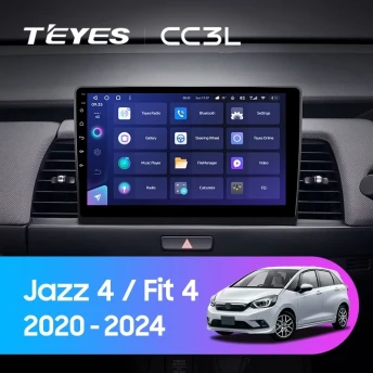 Штатная магнитола Teyes CC3L 4/32 Honda Jazz 4 (2020-2024) Тип-A Правый руль