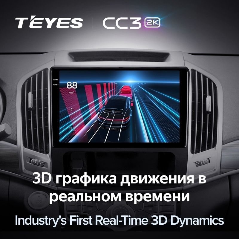 Штатная магнитола Teyes CC3 2K 6/128 Haval H9 (2014-2020)