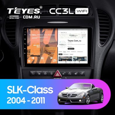 Штатная магнитола Teyes CC3L WiFi 2/32 Mercedes-Benz SLK-Class R171 (2004-2011)