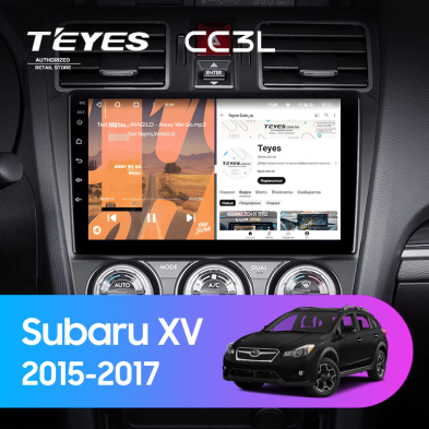 Штатная магнитола Teyes CC3L 4/64 Subaru XV (2015-2017) F1