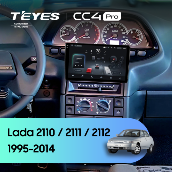 Штатная магнитола Teyes CC4 Pro 12/256 Lada 2111 (1995-2014)