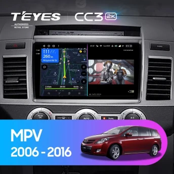 Штатная магнитола Teyes CC3 2K 4/32 Mazda MPV LY (2006-2016)