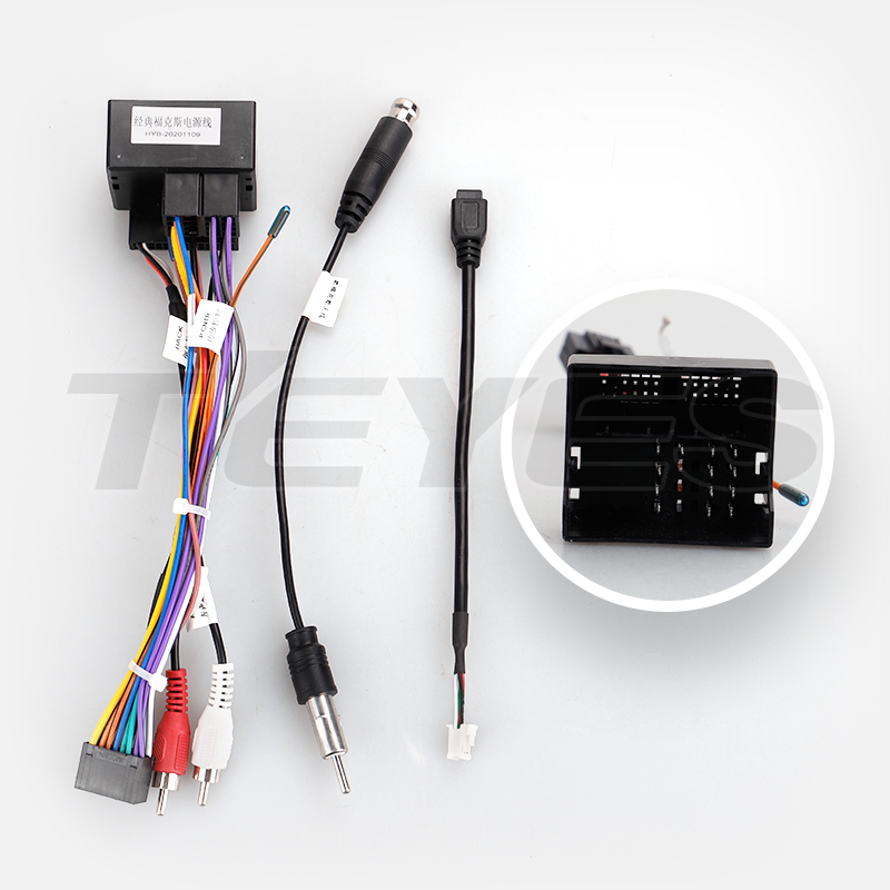 Переходная рамка Ford Focus 2 (2004-2011) (F1 - кондиционер) (чёрная) (9")