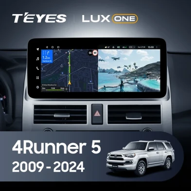 Штатная магнитола Teyes LUX ONE 4/32 Toyota 4Runner 5 N280 (2009-2024)