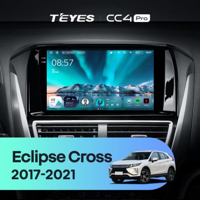 Штатная магнитола Teyes CC4 Pro 8/128 Mitsubishi Eclipse Cross 1 (2017-2021) F1
