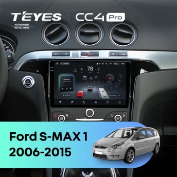 Штатная магнитола Teyes CC4 Pro 8/128 Ford S-MAX 1 (2006-2015) F3