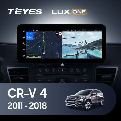 Штатная магнитола Teyes LUX ONE 4/32 Honda CR-V 4 RM RE (2011-2018) Тип-C