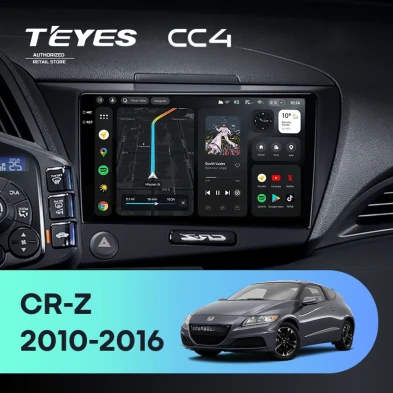 Штатная магнитола Teyes CC4 8/128 Honda CR-Z 1 (2010-2016)