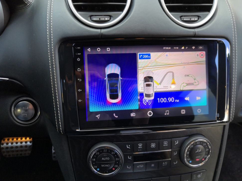 Штатная магнитола Teyes CC2 Plus 4/64 Mercedes-Benz ML-Class (2005-2009) F1