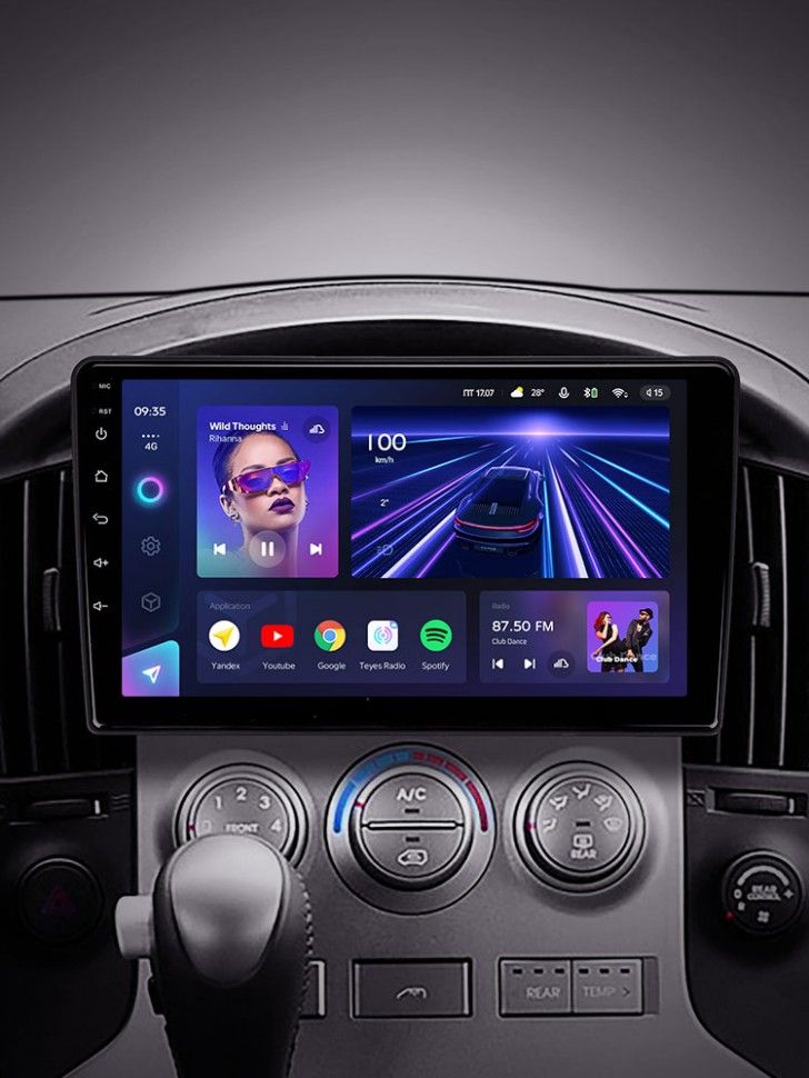 Штатная магнитола Teyes CC3 4/32 Hyundai H1 TQ (2007-2015) F1