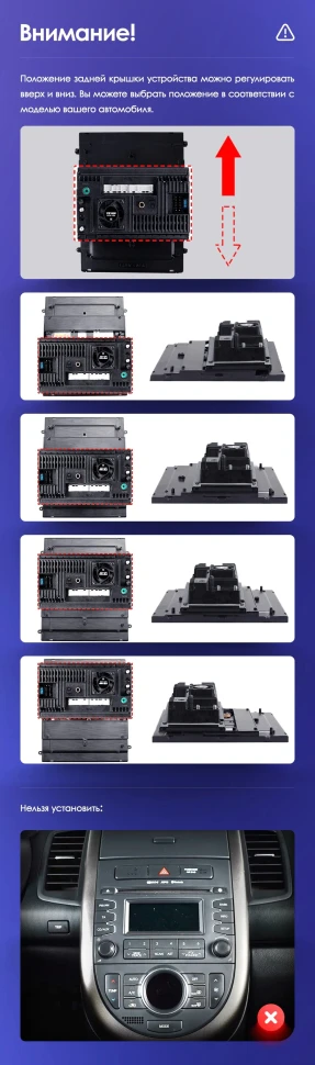 Штатная магнитола Tesla style Teyes TPRO 2 4/32 Kia Soul 1 AM (2008-2014)