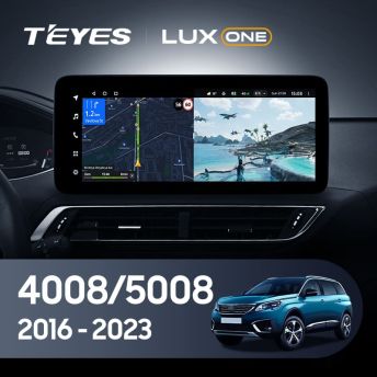 Штатная магнитола Teyes LUX ONE 4/32 Peugeot 5008 (2016-2023)