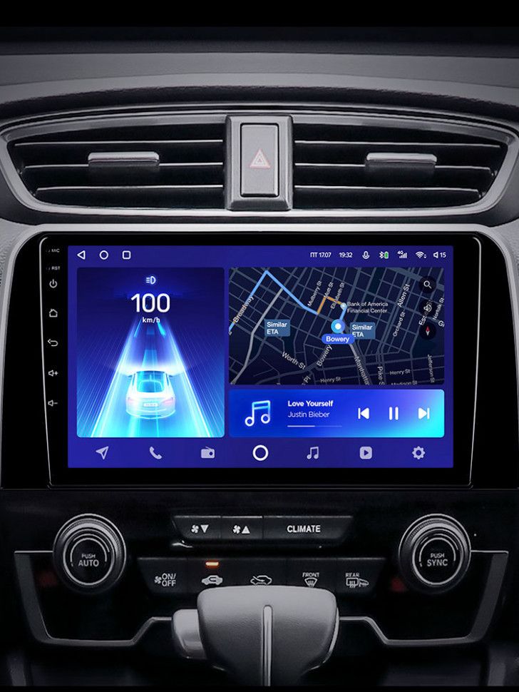 Штатная магнитола Teyes CC2 Plus 4/64 Honda HR-V (2015-2018)