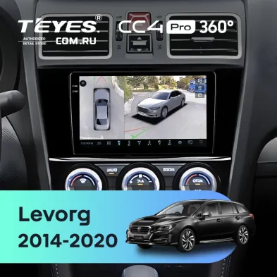 Штатная магнитола Teyes CC4 Pro 360 8/128 Subaru Levorg (2014-2020) F3