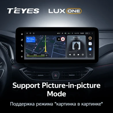 Штатная магнитола Teyes LUX ONE 6/128 Chevrolet Orlando 2 (2018-2023) Тип-B