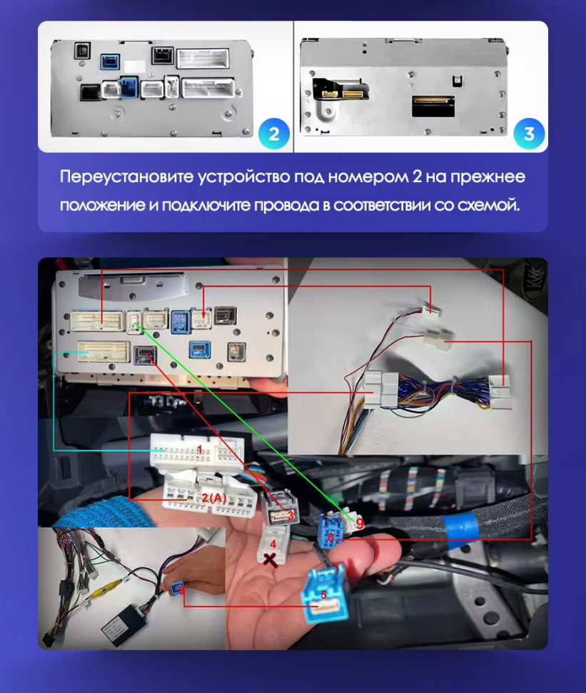 Штатная магнитола Teyes CC3 2K 360 6/128 Toyota Land Cruiser Prado 150 (2009-2013) F1 Тип-C