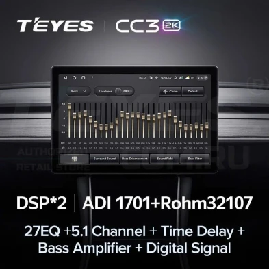 Штатная магнитола Teyes CC3 2K 4/32 Isuzu D-Max (2008-2012) (11")