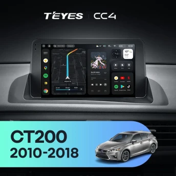 Штатная магнитола Teyes CC4 6/64 Lexus CT CT200 CT200h (2010-2018)