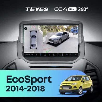 Штатная магнитола Teyes CC4 Pro 360 12/256 Ford EcoSport (2014-2018)