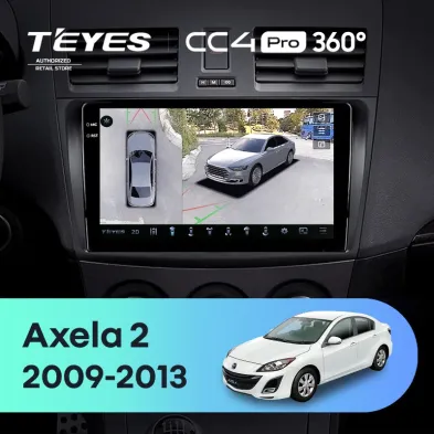 Штатная магнитола Teyes CC4 Pro 360 12/256 Mazda Axela 2 (2009-2013)