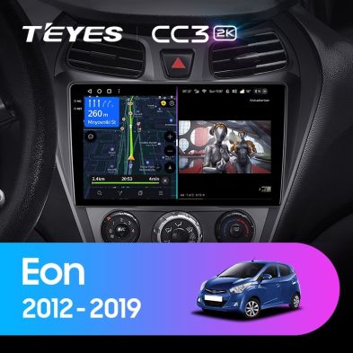 Штатная магнитола Teyes CC3 2K 360 6/128 Hyundai Eon (2012-2019)