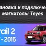 Штатная магнитола Tesla style Teyes TPRO 2 4/64 Nissan X-Trail (2007-2015) F1