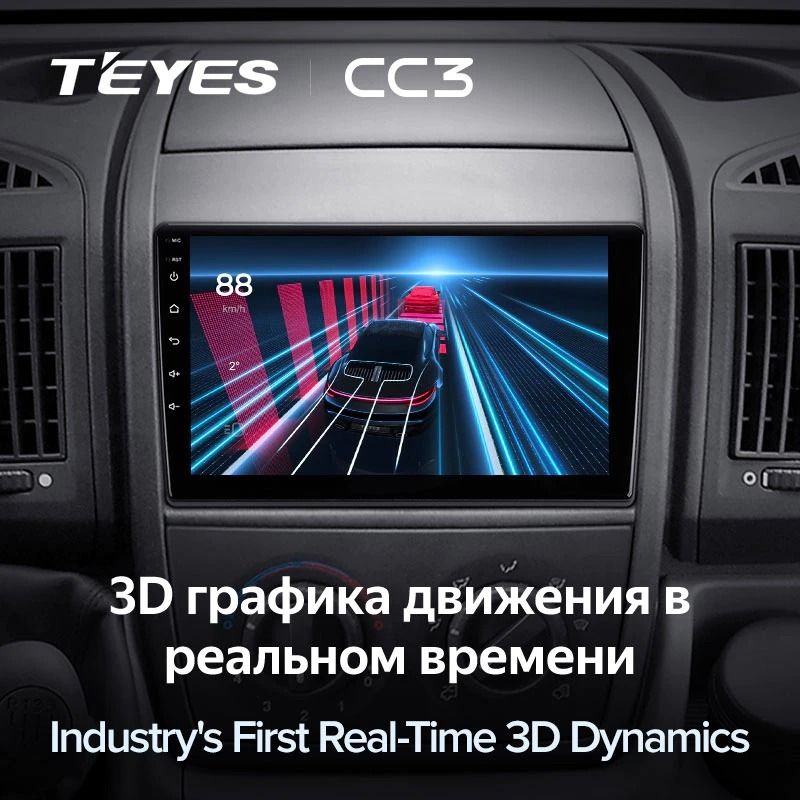 Штатная магнитола Teyes CC3 4/32 Citroen Jumper 2 (2006-2022)