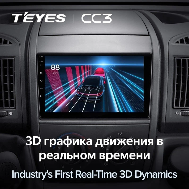 Штатная магнитола Teyes CC3 4/32 Citroen Jumper 2 (2006-2022)